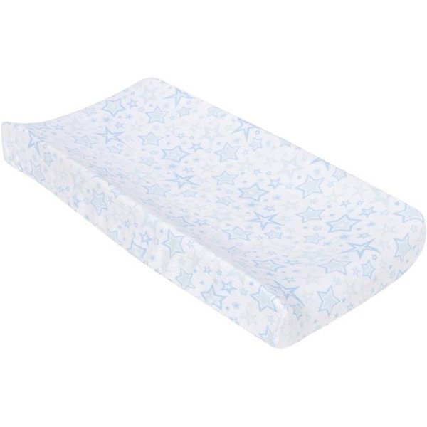 Miracleware MiracleWare 8245 Blue Stars Muslin Changing Pad Cover 8245